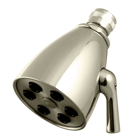Westbrass Style 6-Jet Adjustable Shower Head in Polished Nickel D308-05